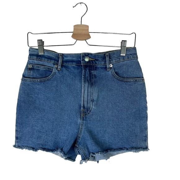 Everlane High Rise Denim Shorts The Way High Short Size 27 - Picture 3 of 12